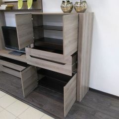 АФИНА А16а Шкаф МЦН Ясень Таормина в Нижнекамске - nizhnekamsk.mebel24.online | фото 2