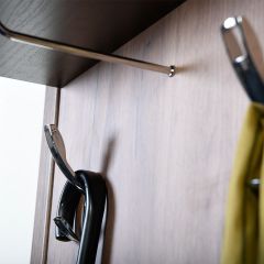 АФИНА Прихожая (модульная) крафт в Нижнекамске - nizhnekamsk.mebel24.online | фото 8