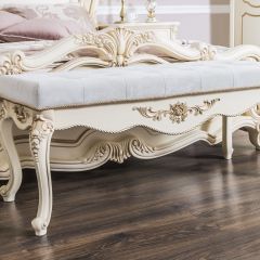 Банкетка Мона Лиза (крем) в Нижнекамске - nizhnekamsk.mebel24.online | фото 5