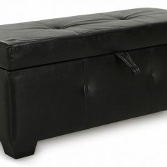 Банкетка-сундук Шерри College Black в Нижнекамске - nizhnekamsk.mebel24.online | фото