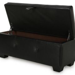 Банкетка-сундук Шерри College Black в Нижнекамске - nizhnekamsk.mebel24.online | фото 3