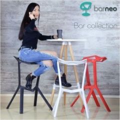 Барный стул Barneo N-228 One белый (95194) в Нижнекамске - nizhnekamsk.mebel24.online | фото 2