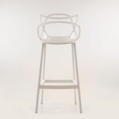 Барный стул Barneo N-235 Masters, белый, design Phillip Stark в Нижнекамске - nizhnekamsk.mebel24.online | фото 3