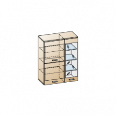 Гостиная Камелия Композиция 6 (Снежный ясень) в Нижнекамске - nizhnekamsk.mebel24.online | фото 2