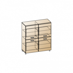 Гостиная Камелия Композиция 8 (Снежный ясень) в Нижнекамске - nizhnekamsk.mebel24.online | фото 10