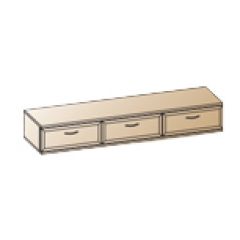 Гостиная Карина Композиция 1 (Акация Молдау) в Нижнекамске - nizhnekamsk.mebel24.online | фото 5