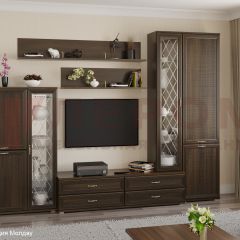 Гостиная Карина Композиция 12 (Акация Молдау) в Нижнекамске - nizhnekamsk.mebel24.online | фото