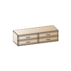 Гостиная Карина Композиция 12 (Акация Молдау) в Нижнекамске - nizhnekamsk.mebel24.online | фото 5