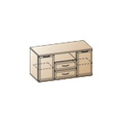 Гостиная Карина Композиция 13 (Акация Молдау) в Нижнекамске - nizhnekamsk.mebel24.online | фото 5