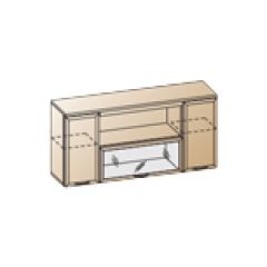 Гостиная Карина Композиция 2 (Снежный ясень) в Нижнекамске - nizhnekamsk.mebel24.online | фото 4