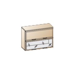 Гостиная Карина Композиция 3 (Акация Молдау) в Нижнекамске - nizhnekamsk.mebel24.online | фото 4
