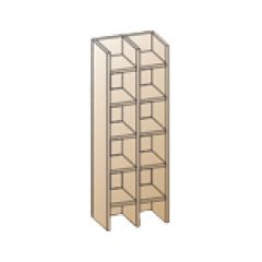Гостиная Карина Композиция 5 (Акация Молдау) в Нижнекамске - nizhnekamsk.mebel24.online | фото 5