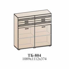 Гостиная ЛОТОС (модульная) Бодега белая в Нижнекамске - nizhnekamsk.mebel24.online | фото 26