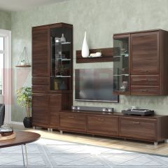 Гостиная Мелисса Композиция 11 (Акация Молдау) в Нижнекамске - nizhnekamsk.mebel24.online | фото