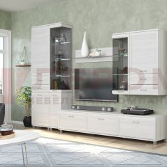 Гостиная Мелисса Композиция 11 (Снежный Ясень) в Нижнекамске - nizhnekamsk.mebel24.online | фото