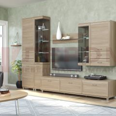 Гостиная Мелисса Композиция 11 (Ясень Асахи) в Нижнекамске - nizhnekamsk.mebel24.online | фото