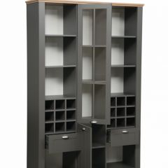 Гостиная Прованс (модульная) Диамант серый в Нижнекамске - nizhnekamsk.mebel24.online | фото 9