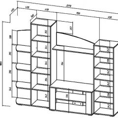 СИДНЕЙ Гостиная в Нижнекамске - nizhnekamsk.mebel24.online | фото