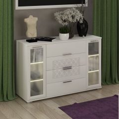Гостиная Тиффани (модульная) в Нижнекамске - nizhnekamsk.mebel24.online | фото 5