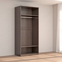 Кэт-4 Шкаф 2-х ств (2 дв зерк) (МДФ Венге) в Нижнекамске - nizhnekamsk.mebel24.online | фото 2