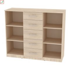 Комод "Калисто (K33)" ручка рейлинг в Нижнекамске - nizhnekamsk.mebel24.online | фото 2