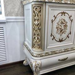 Комод с Зеркалом Алсу (белый глянец) в Нижнекамске - nizhnekamsk.mebel24.online | фото 9