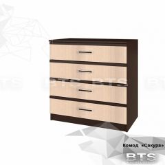 Комод Сакура (венге/лоредо) в Нижнекамске - nizhnekamsk.mebel24.online | фото 2