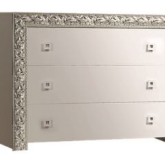 Комод Тиффани Premium слоновая кость/серебро (ТФКМ-1(П) в Нижнекамске - nizhnekamsk.mebel24.online | фото