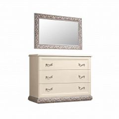Комод Тиффани штрих-лак/серебро (ТФКМ-1) в Нижнекамске - nizhnekamsk.mebel24.online | фото