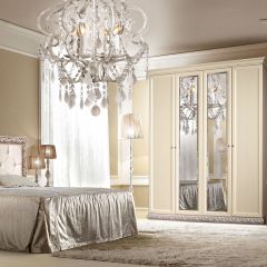 Комод Тиффани штрих-лак/серебро (ТФКМ-1) в Нижнекамске - nizhnekamsk.mebel24.online | фото 2