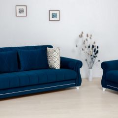 Комплект Роуз ТД 410 диван-кровать + кресло + комплект подушек в Нижнекамске - nizhnekamsk.mebel24.online | фото