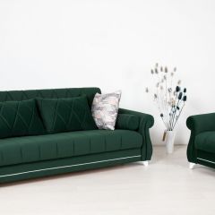 Комплект Роуз ТД 411 диван-кровать + кресло + комплект подушек в Нижнекамске - nizhnekamsk.mebel24.online | фото