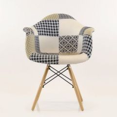 Кресло Barneo N-14 Patchwork трехцветный в Нижнекамске - nizhnekamsk.mebel24.online | фото 4