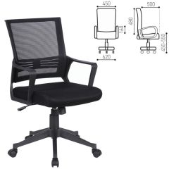 Кресло BRABIX "Balance MG-320" (черное) 531831 в Нижнекамске - nizhnekamsk.mebel24.online | фото 2