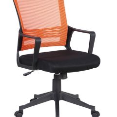Кресло BRABIX " Balance MG-320", черное/оранжевое, 531832 в Нижнекамске - nizhnekamsk.mebel24.online | фото 1