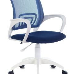 Кресло BRABIX "Fly MG-396W" (белый/темно-синее) 532399 в Нижнекамске - nizhnekamsk.mebel24.online | фото 1