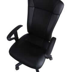 Кресло BRABIX "Optima MG-370" (экокожа/ткань, черное) 531580 в Нижнекамске - nizhnekamsk.mebel24.online | фото 5