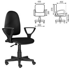 Кресло BRABIX "Prestige Ergo MG-311" (кожзам, черное) 531877 в Нижнекамске - nizhnekamsk.mebel24.online | фото 2
