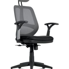 Кресло BRABIX "Saturn ER-400" (черное/серое) 530871 в Нижнекамске - nizhnekamsk.mebel24.online | фото