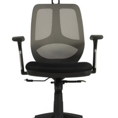 Кресло BRABIX "Saturn ER-400" (черное/серое) 530871 в Нижнекамске - nizhnekamsk.mebel24.online | фото 4