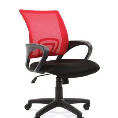 Кресло для оператора CHAIRMAN 696 black (ткань TW-11/сетка TW-69) в Нижнекамске - nizhnekamsk.mebel24.online | фото