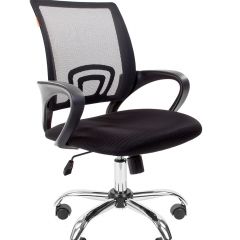 Кресло для оператора CHAIRMAN 696 хром (ткань TW-11/сетка TW-01) в Нижнекамске - nizhnekamsk.mebel24.online | фото