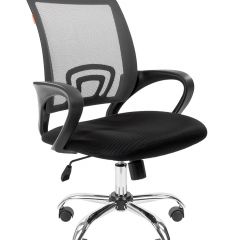 Кресло для оператора CHAIRMAN 696 хром (ткань TW-11/сетка TW-04) в Нижнекамске - nizhnekamsk.mebel24.online | фото 2
