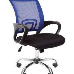 Кресло для оператора CHAIRMAN 696 хром (ткань TW-11/сетка TW-05) в Нижнекамске - nizhnekamsk.mebel24.online | фото 1