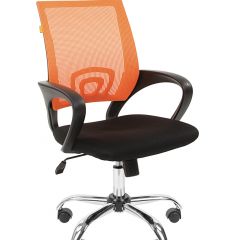 Кресло для оператора CHAIRMAN 696 хром (ткань TW-11/сетка TW-66) в Нижнекамске - nizhnekamsk.mebel24.online | фото 2