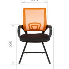 Кресло для оператора CHAIRMAN 696 V (ткань TW-11/сетка TW-01) в Нижнекамске - nizhnekamsk.mebel24.online | фото 5