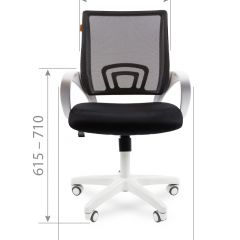 Кресло для оператора CHAIRMAN 696 white (ткань TW-10/сетка TW-05) в Нижнекамске - nizhnekamsk.mebel24.online | фото 6