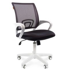 Кресло для оператора CHAIRMAN 696 white (ткань TW-12/сетка TW-04) в Нижнекамске - nizhnekamsk.mebel24.online | фото