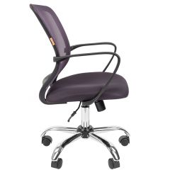 Кресло для оператора CHAIRMAN 698 хром (ткань TW 12/сетка TW 04) в Нижнекамске - nizhnekamsk.mebel24.online | фото 3