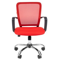 Кресло для оператора CHAIRMAN 698 хром (ткань TW 19/сетка TW 69) в Нижнекамске - nizhnekamsk.mebel24.online | фото 2